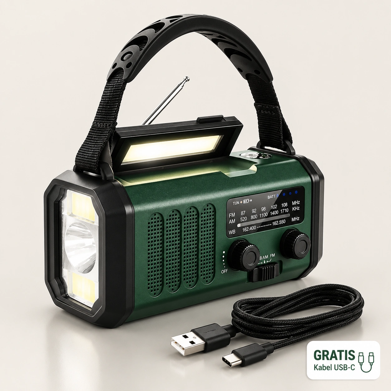 Bezpieczne Radio 7w1 PRO — zdjęcie produktu
